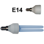 Std. E27 screw UVA lamp