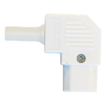 Rewireable IEC plug 90 degree