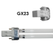 13w UVC Wemlite GX23 2 pin (twin locators)