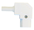 Rewireable IEC plug 90 degree