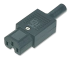 Plug - IEC rewirable plug-b (Straight)