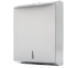 Paper hand towel dispenser in stainless stel