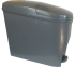 Sanitary bin - grey