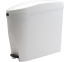 Sanitary bin - white